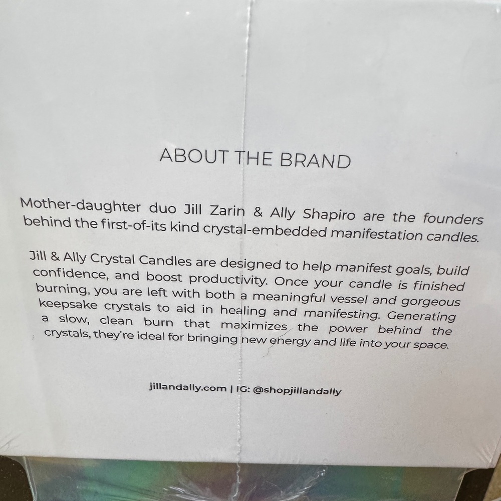 JILL AND ALLY SELF LOVE CLUB CANDLE - Picture 5 of 5